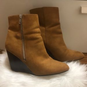 Suede Booties